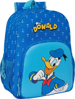 Donald Duck Rugzak, Navy - 42 x 33 x 14 cm - Polyester