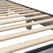 vidaXL - Bedframe - bewerkt - hout - en - metaal - grijs - sonoma - eiken - 75x190 - cm