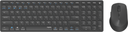 Rapoo Blade 9700M - Toetsenbord - Multi-mode draadloze verbinding - Qwerty US - Zwart