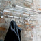 Riviera Maison Kapstok - Canadian Rail Road Rack L Wandkapstok - Zilver