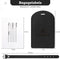 Noryx Kofferlabelset - 4-delige set - Sterk PU-leer - Grijs Wit Zwart Bruin
