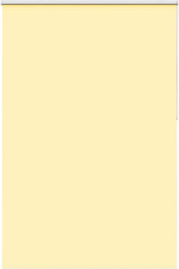 vidaXL - Rolgordijn - 165x230 - cm - verduisterend - 161,6 - cm - polyester - geel