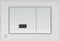 Ideal Standard Septa Pro - Elektronisch/mechanisch bedieningspaneel E1 - Dual flush - Chroom