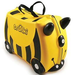 Trunki Ride-On Bij Bernard - Kinderkoffer - 46 cm - Geel