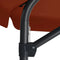 vidaXL - Parasol - met - stalen - paal - 300 - cm - terracottakleurig