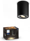 Philips Hue Pillar - 1-lichts plafondlamp - White ambiance GU10 - Zwart