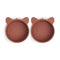 Nuuroo Nuuroo Alex silicone deep plate 2-pack Koala