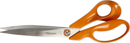 Fiskars Stofschaar - Schaar Rechtshandig - 27 cm - Kleermakersschaar RVS - Textielschaar Oranje