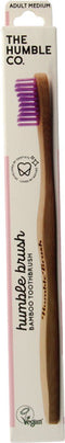 Humble Brush -Bamboe Tandenborstel- Volwassenen- Medium - Purple