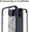 Accezz Hoesje Geschikt voor iPhone 12 / 12 Pro Hoesje - Accezz 360° Full Protective Cover - Donkerblauw