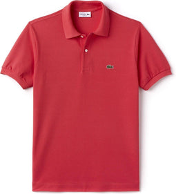 Lacoste Classic Piqué Sportpolo casual - Maat S - Mannen - roze