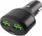 Natec Coney - Oplader - 2x USB type-A 1x USB type-C 60W - Zwart