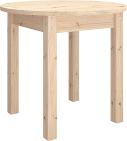 vidaXL - Salontafel - Ø - 45x40 - cm - massief - grenenhout