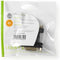 Nedis DVI-Adapter - DVI-I 24+5-Pins Female - DVI-I 24+5-Pins Female - Vernikkeld - Recht - PVC - Zwart - Polybag