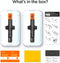 Spigen AGL03388 - Privacy Glass - 9H gehard glas met montage frame (2 stuks)