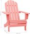 vidaXL - Tuinstoel - Adirondack - massief - vurenhout - roze