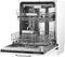 Inventum IVW6050A - Vaatwasmachine - 14 couverts 42 dB(A) - Digitaal