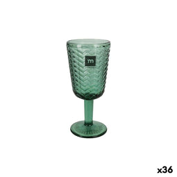 Champagneglas La Mediterránea Spica Groen (36 Stuks)
