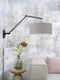 GOOD&MOJO Wandlamp Andes - Bamboe Zwart/Lichtgrijs - 95x47x55cm - Binnen Scandinavisch,Bohemian