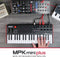 Akai MPK Mini Plus - MIDI keyboard - 37 toetsen - 8 RGB pads - USB 2.0 - 64-staps sequencer