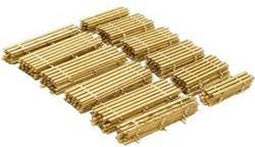 MBZ 80160 H0 stapels planken (12 stuks) Lasercut model