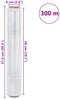 vidaXL - Stretchfilm - 2 - st - transparant - 20 - μm - 50 - cm - x - 300 - m