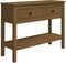 vidaXL - Wandtafel - 100x35x75 - cm - massief - grenenhout - honingbruin