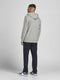 JACK&JONES CORE JCOPOWER LOGO SWEAT HOOD BF - Heren Trui - Met capuchon - Grijs - Maat XL