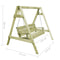 vidaXL Schommelstoel 215x171x180 cm FSC geïmpregneerd grenenhout