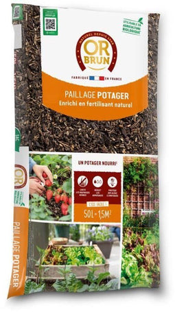 Groentenmulch 4 acties - GOUDBRUIN - OBRPFPO50N - 50 L