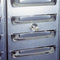 Raaco Wandpaneel - 2 wandpanelen met 32 magazijnbakken 184 x 104 x 440 mm - Donkerblauw (2 stuks)