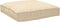 vidaXL - Ligbedkussen - voor - Zetel - Beige - 80x80x12 - cm - Oxford - Stof