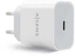 Aisens A110-0537 - Oplader - 20W USB type-C Power Delivery - Wit
