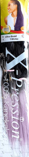 Hair extensions X-Pression Nº 1B/Lilac (T1B/H-Parma)