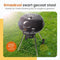 Goliving Houtskool Barbecue - Ø54 cm - Wielen - Inclusief Accessoires - Zwart
