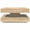 vidaXL - Salontafel - 360 - graden - draaibaar - 70x70x34,5 - cm - sonoma - eikenkleur