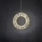 Luca Lighting Lichtkrans met Klassiek Witte LED Verlichting - Ø45 cm - Zilver