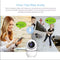 Distiion Beveiligingscamera - IP camera - WiFi - Full HD - Beweeg en geluidsdetectie - Petcam - Hondencamera - Zwart