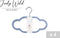 Fornord Kinderhangers Set van 4 - Blauw