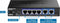 Trendnet TEG-S762 - Netwerk switch - 4x 2.5Gbps en 2x 10G/5G/2.5G/1G/100M - 60Gbps (v2.0R)