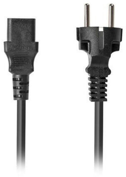 Lanberg CA-C13C-15CC-0018-BK - C13 naar C7 Kabel - 1,8 m - Zwart