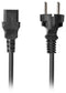 Lanberg CA-C13C-15CC-0018-BK - C13 naar C7 Kabel - 1,8 m - Zwart