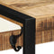 vidaXL - Kapstok - 80x35x35 - cm - massief - ruw - mangohout