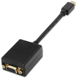 Aisens A125-0135 - Mini DisplayPort naar VGA - 15cm - Zwart