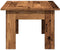 vidaXL - Salontafel - 100x60x42 - cm - bewerkt - hout - oud - houtkleurig
