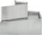 vidaXL - Tuinpot - 60x60x50 - cm - Gegalvaniseerd - Staal