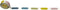 NIIMBOT A2A68301401 Etiketten (rol) 14 x 40 mm Lichtblauw 160 stuk(s) Universele etiketten