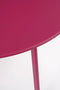 Mica Decorations Seatle - Bijzettafel - H38 x Ø58 cm - Metaal - Fuchsia