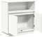 vidaXL - Sideboard - met - LED - Wit - 71x34,5x75 - cm - Geengineerd - Hout
