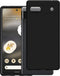 Google Pixel 6a - Back Cover - TPU met anti-slip - Zwart